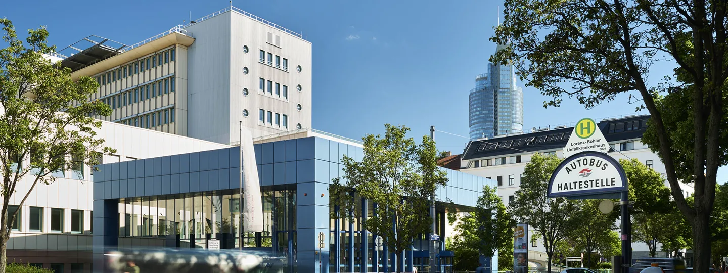 Außenaufnahme des Traumazentrums Wien Brigittenau Außenaufnahme des Traumazentrums Wien Brigittenau