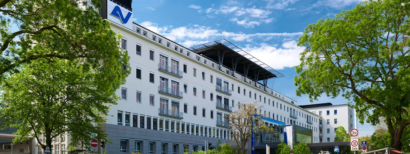 Außenaufnahme des Traumazentrums Wien Meidling  Außenaufnahme des Traumazentrums Wien Meidling