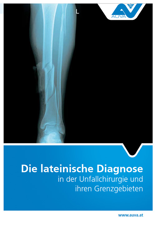 Titelbild "Die lateinische Diagnose in der Unfallchirugie"
