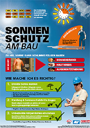 Poster, Sonnenschutz am Bau