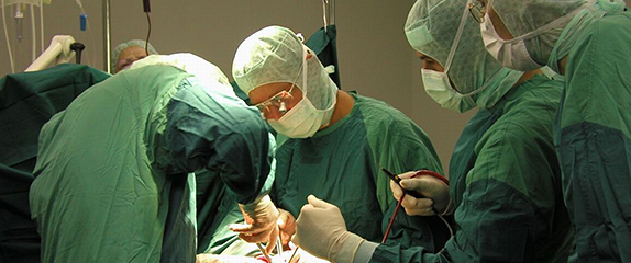Versorgung eines Patienten mittels Plastischer Chirurgie