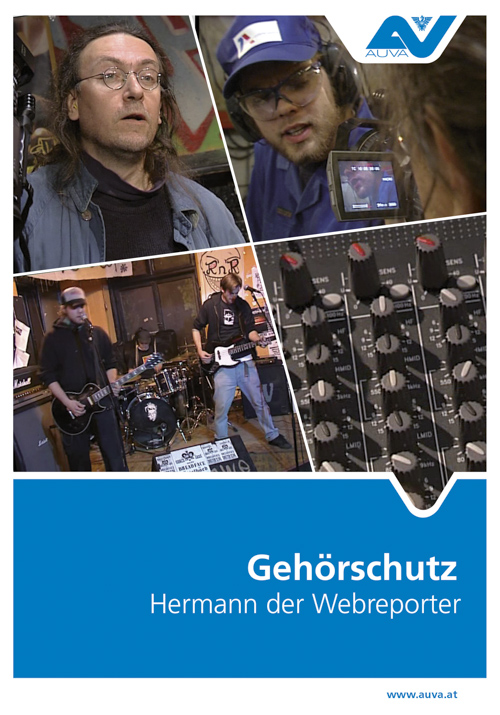 Cover der DVD "Hermann der Webreporter - Gehörschutz"