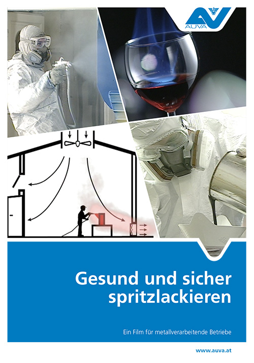 Cover der DVD "Gesund und sicher spritzlackieren"