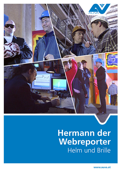 Cover der DVD "Hermann der Webreporter - Helm und Brille"