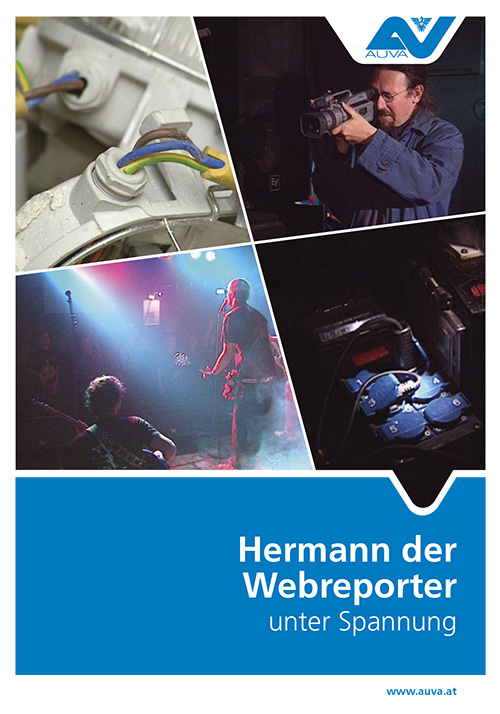 Cover der DVD "Hermann der Webreporter - unter Spannung"